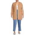 thumbnail image 2 of JMS Just My Size by Hanes Women's Plus Size 2 Pocket Pull On Pants, Single and 2 Pack, 2 of 7