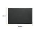 thumbnail image 2 of Standard Plastic Rectangle Aluminum Extrusion End Cap Black 80x120mm 10pcs, 2 of 4