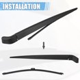 thumbnail image 4 of Trasero Parabrisas Lavado Hoja Brazo para Volvo XC90 R Diseño - 2uds, 4 of 6