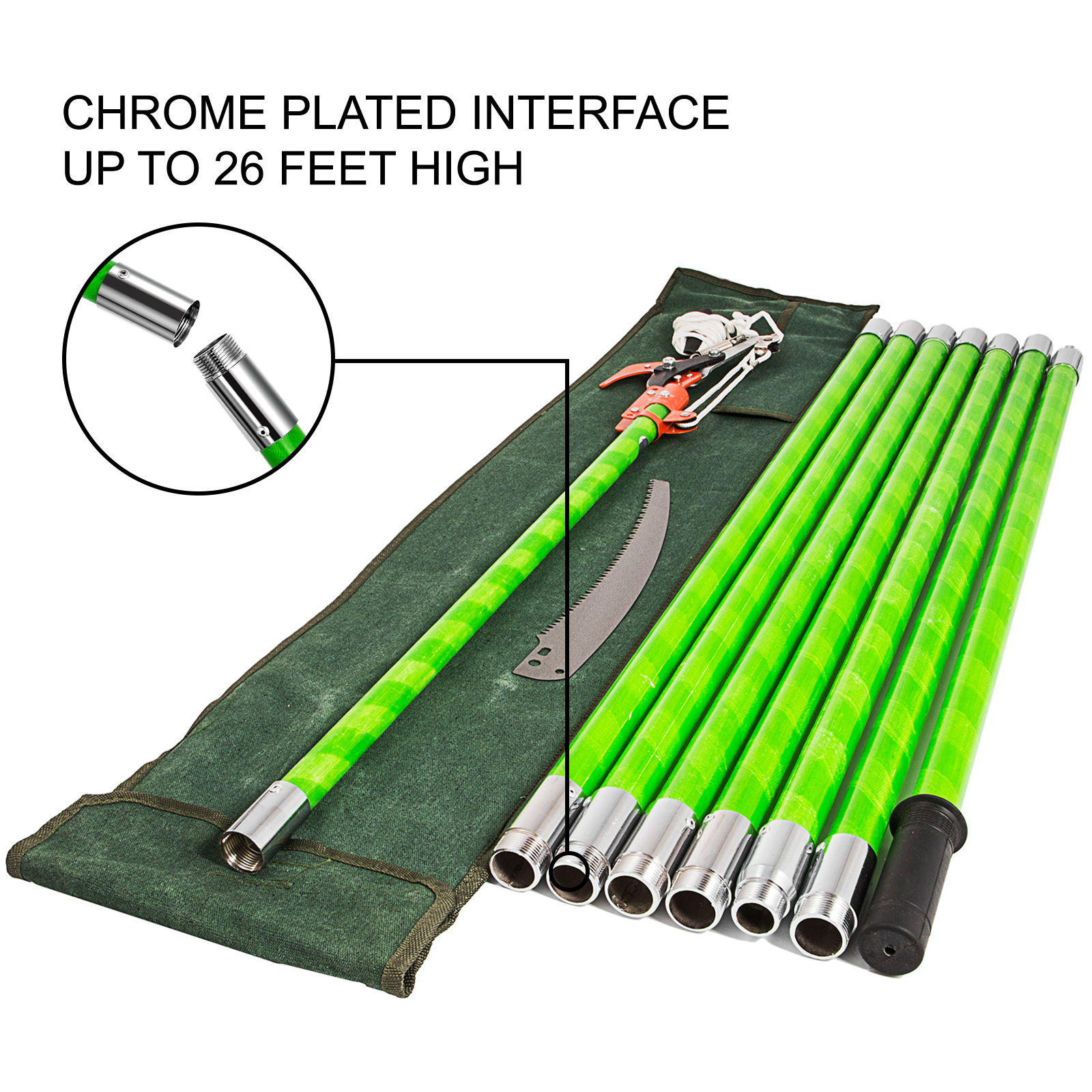 VEVORbrand 26ft Extendable Pole Saw 