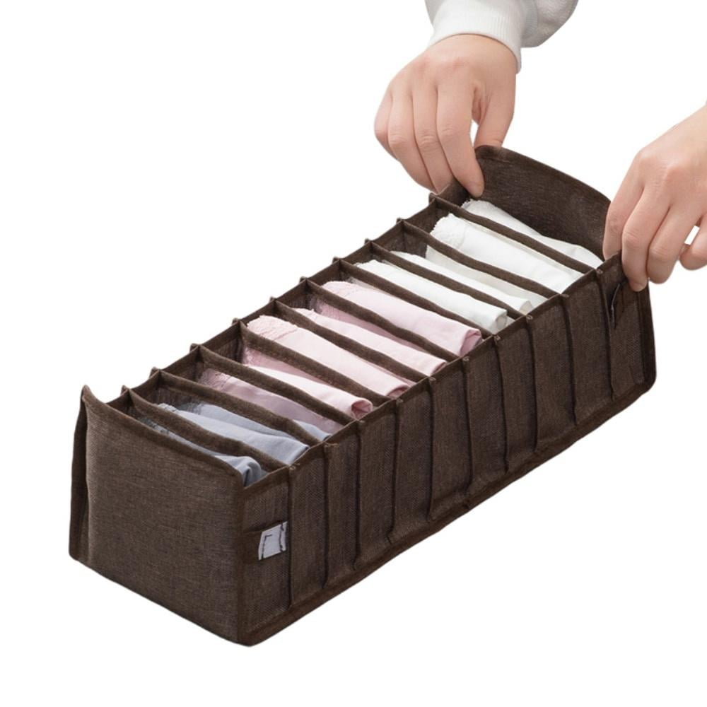 KARLSITEK Underwear Drawer Organizer Divider, Bra Drawer Organizer