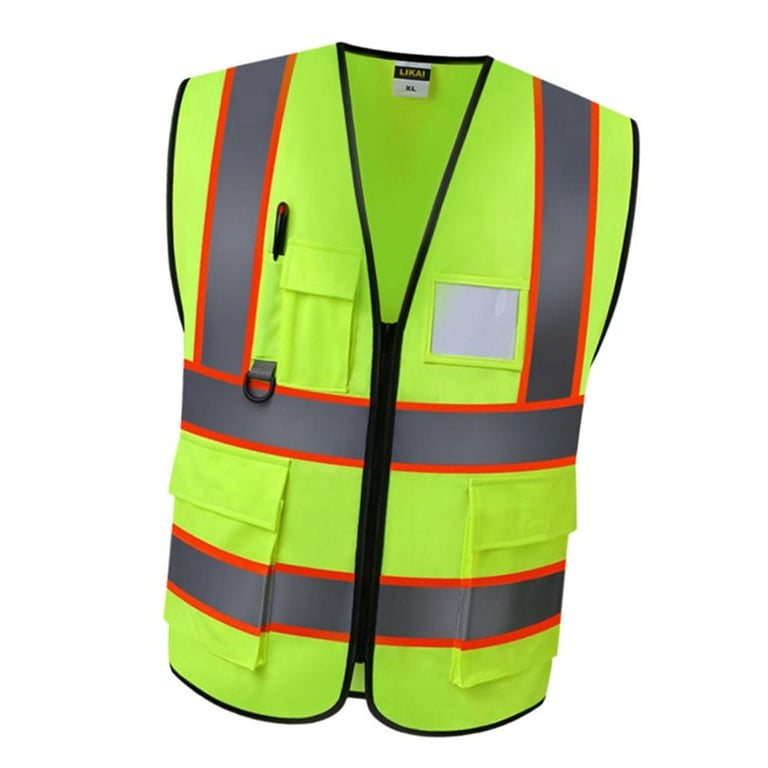 Neon construction vest sale