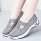 thumbnail image 4 of Zapatillas de deporte de moda transpirables zapatos de trabajo informales cómodos zapatos ortopédicos antideslizantes con soporte para arco para mujeres, 4 of 9