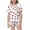 A-Pink208, variant on XUELUO Little Girls Outfit Set 2-Piece Short Sleeve Lapel Collar Tops Shorts Number 67 Print Summer Cool Clothes Cute Sleepwear
