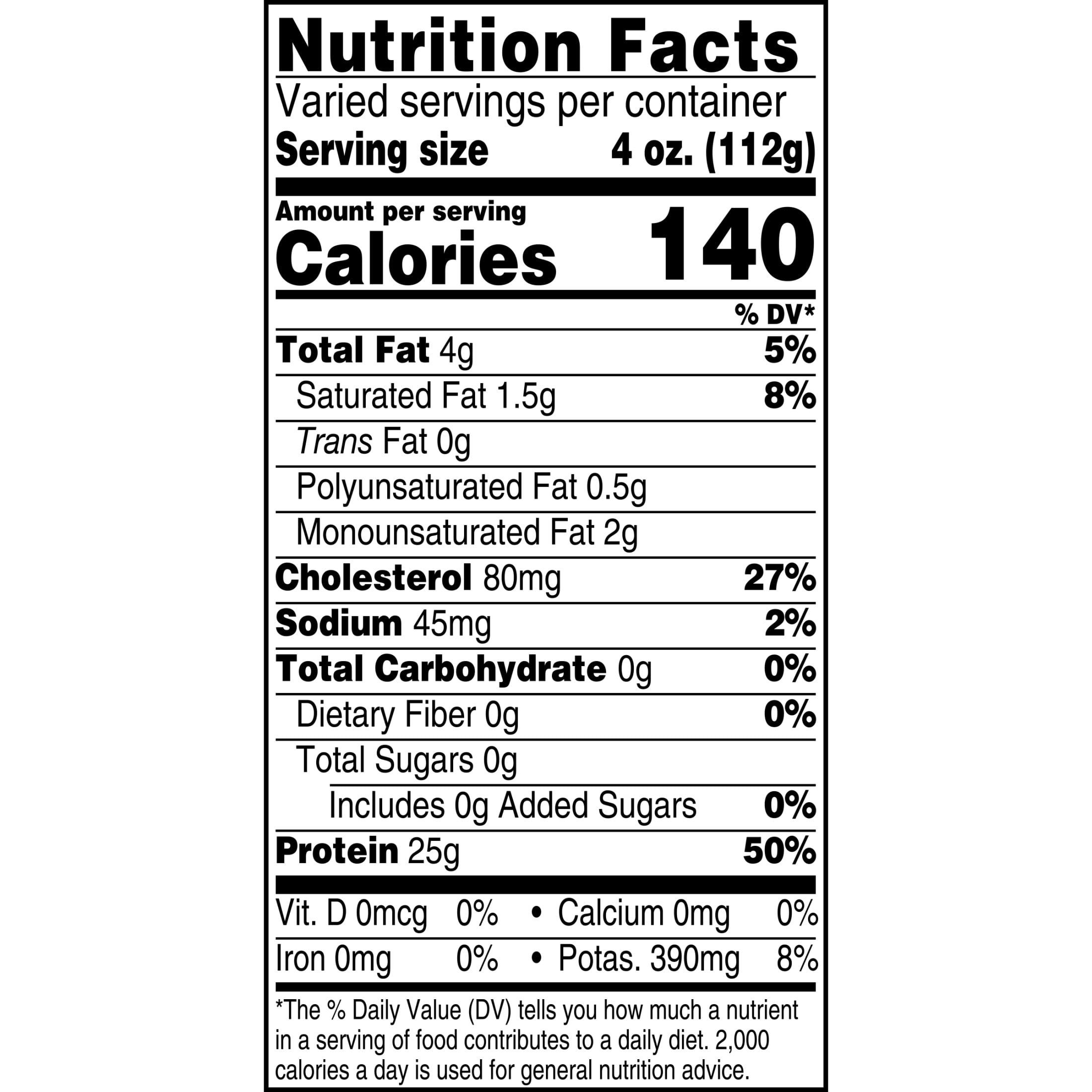 Freshness Guaranteed Thin-Sliced Boneless Skinless Chicken Breasts, 1.4 - 2.8 lb Tray
