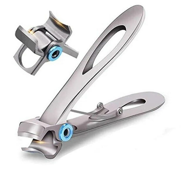 Cortauñas Gruesas, Fácil Corte De Acero Inoxidable Operación Segura Diseño Ergonómico Cortaúñas Portátiles Y Duraderos Para El Cuidado De Las Uñas