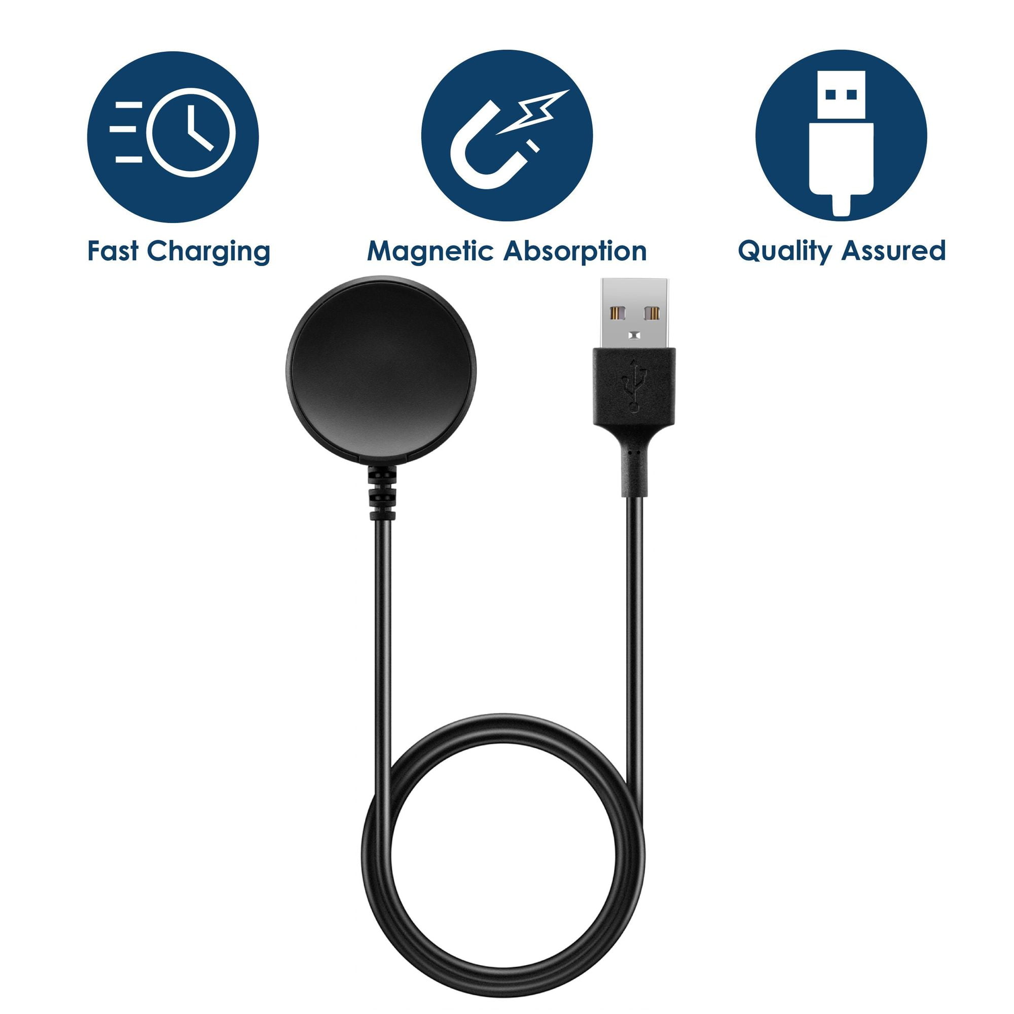 For Galaxy Watch Active 2 Charger, Replacement USB Charging Cable ...