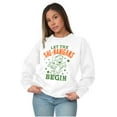 thumbnail image 3 of Smurfette Let The She-Nanigans Begin Women Crewneck Sweatshirt Brisco Brands M, 3 of 6