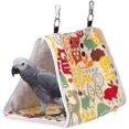 thumbnail image 1 of Nido de Pájaro Cabina Hábitat de Loros Cueva Colgante Loro Pequeño y Mediano Agapornis Loro Búho Amarillo, 1 of 5
