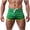 Green, variant on Men Swim Trunks Hot Spring Wear Men's Swimwear Swim Bottom Workout Bodybuilding Gym Shorts Athletic Sports Casual Short Pants