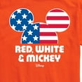 thumbnail image 3 of Disney - Americana - Red White And Mickey - Adult Short Sleeve Graphic T-Shirt, 3 of 5
