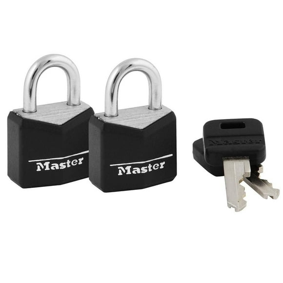 Cadenas à boîtier massif revêtu Master Lock de 3/4 po de largeur