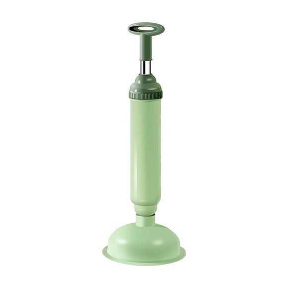 Meitianfacai Ventouse de Toilette pour Salle de Bain, Pompe à Vide, Ventouse d'Aspiration pour Toilette Domestique (Vert)
