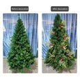 thumbnail image 2 of kurtrusly 6 Pack 3 Style Artificial Christmas Picks Assorted Christmas Tree Ornaments Festival Tree Branch Pendant Decorations Multi-material Combination, 2 of 8