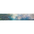 thumbnail image 2 of Monet, Claude 14x6 White Modern Wood Framed Museum Art Print Titled - The Water Lilies - The Clouds, 2 of 4