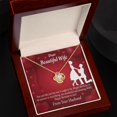 thumbnail image 6 of To My Wife Happy Birthday Infinity Knot Necklace Message Card, 6 of 17