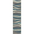 thumbnail image 4 of Mayberry Rug Axel Impulse Waves Striped Area Rug Grey 2'3"x3'3" 2' x 3', 4 of 4