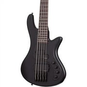 schecter 2523 5-string bass guitar, satin black