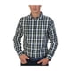 thumbnail image 1 of Nautica - Camisa con botones a cuadros para hombre, verde, grande, 1 of 1