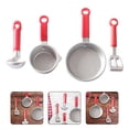 thumbnail image 4 of 2 sets of Miniature Cookware Model Mini House Decor Mini Scene Model Pretend Toy, 4 of 5