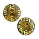 thumbnail image 5 of Reloj de Pared Moderno y Sofisticado, Silencioso, 12''/30cm Estilo A y Estilo F, 5 of 7
