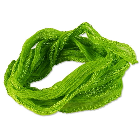 Family Ribbon - Silk Fairy Ribbon Lime