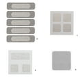 thumbnail image 6 of Window Screen Repair Tape 10cmx10cm Net Curtain Door Screen Repair Patches Keep Screens Intact, 6 of 8