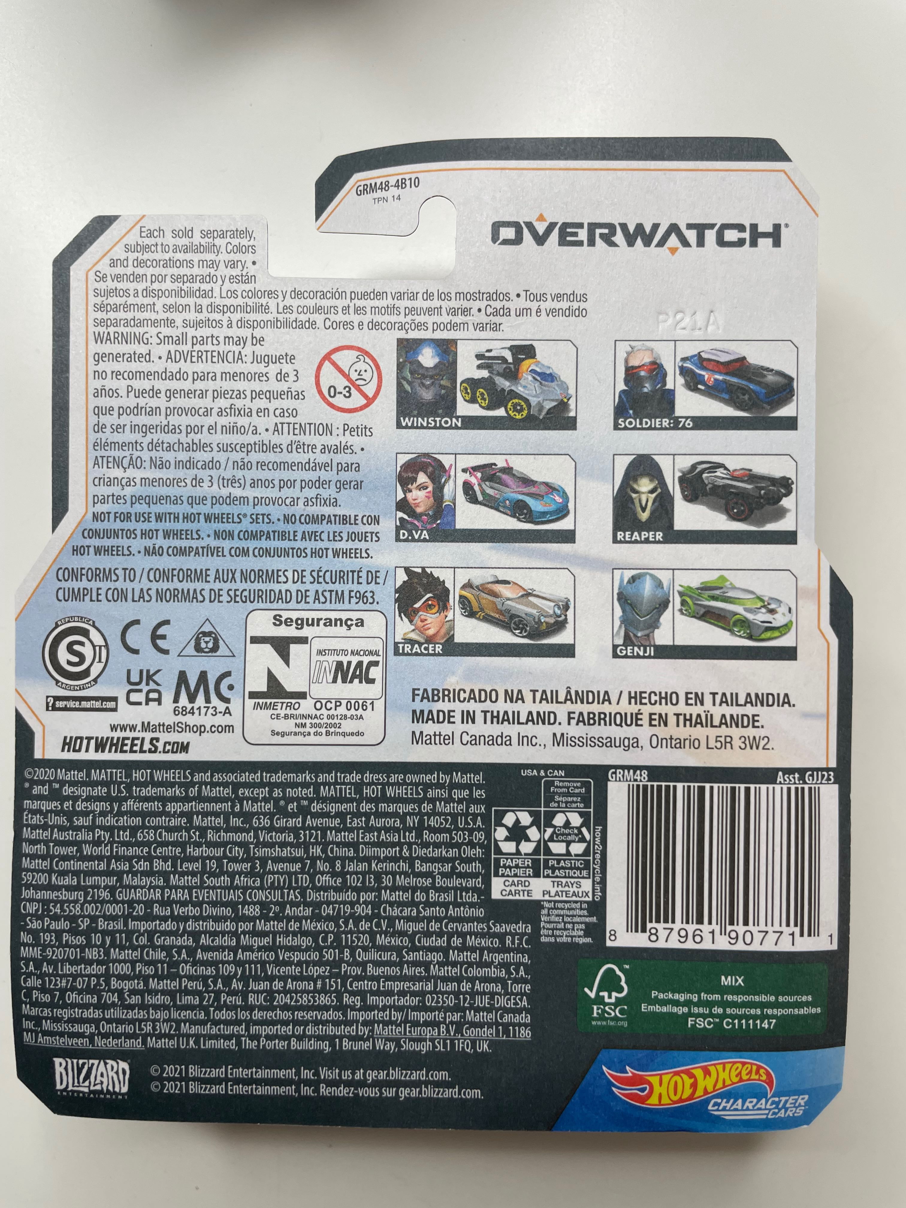 Hot Wheels Character Cars for Gamers Collectors Kids Ages 3 and older