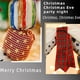thumbnail image 3 of Cateissary Guirnalda colgante para puerta de Navidad, decoración de moda, adorno de lazo, accesorios de diseño de fiesta para el hogar, interior, oficina Kits de decoración para fiestas Cateissary HA069901-00, 3 of 6