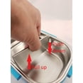 thumbnail image 2 of Tedemei Boîte  repas de 980 ml en acier inoxydable avec diviseurs ajustables., 2 of 7