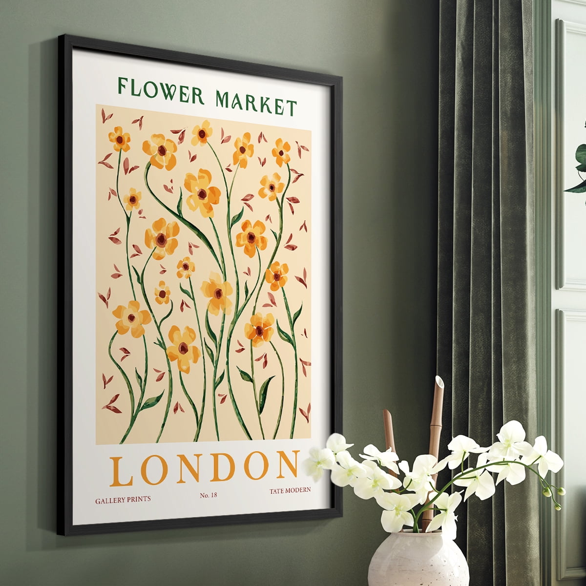 Matisse IV Framed Print - Solid Wood