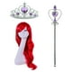 thumbnail image 3 of Disfraz de princesa sirena Joy Join para niñas pequeñas, 4T 5T con accesorios, 3 of 9