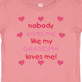 thumbnail image 4 of Inktastic Nobody Loves Me Like My Grandma Loves Me Girls Baby T-Shirt, 4 of 5