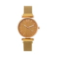 thumbnail image 2 of Luxury Womens Watches, Gold Dial, Easy to Read Dial, Comfortable Wrist Band, Accurate Timekeeping, High-End Fashion Appeal, Stylish for Parties, Valentine Gift for Her, 2 of 3