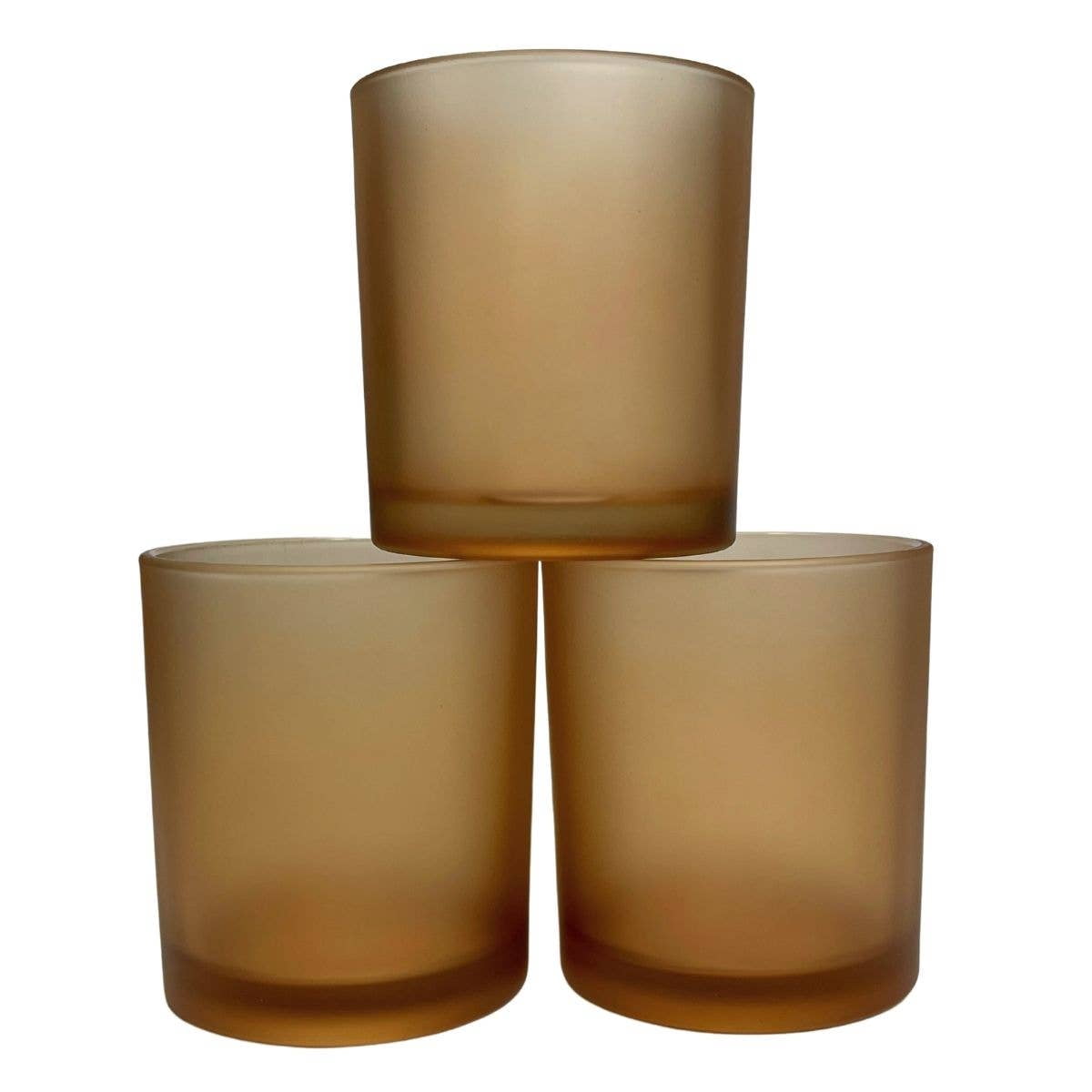14 oz. Havana Champagne Empty Candle making Jar candle vessels for DIY candle-making projects (Box of 36)
