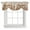 Beige, variant on Mushroom Tie Up Valance Curtains for Windows, Kitchen Curtains Window Shades, Farmhouse Summer Botanical Floral Rustic Light Filtering Roman Curtain Valances for Bedroom/Bathroom/Cafe 42"x12"