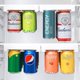thumbnail image 1 of Organizador de refrescos colgante para refrigerador, más 50% de ahorro de espacio, organizador para refrigerador, almacenamiento de refrescos JM, 1 of 7