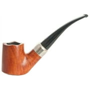 Carey Magic Inch Smoking Pipe - Onda Full Bent Volcano Brown - 6136K