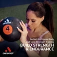 thumbnail image 2 of Aeromat Extreme Elite Medicine Ball 6LB, Yellow, 2 of 6