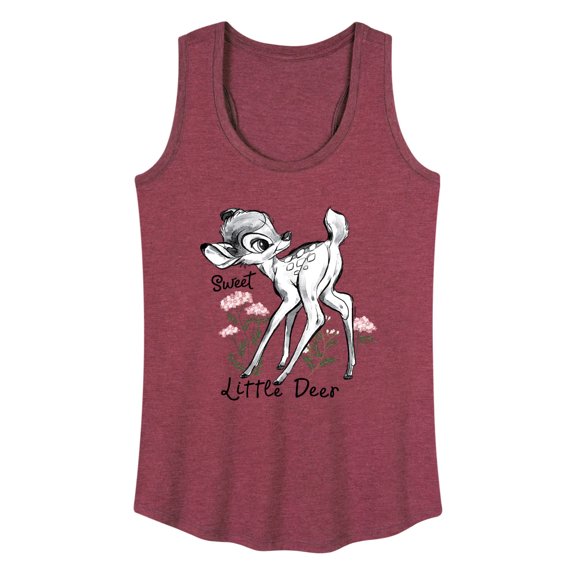 Bambi - Sweet Little Deer - Women's Racerback Tank Top