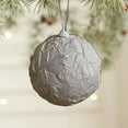 thumbnail image 6 of FastXmas Stickys Cloth Christmas Foam Balls Hanging Decoration,Christmas 3.15 Inch/8CM Patterned Christmas Tree Window Decoration,Hanging Balls Decorative Balls for Xmas Tree,Holiday,Party Decor, 6 of 6