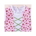 thumbnail image 5 of Girls Germany Dirndl Dress Costumes For Bavarian Oktoberfest Vintage Pink 7 Years, 5 of 6