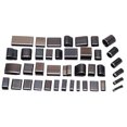 thumbnail image 4 of Leather Punch Cutter Set Leather Craft DIY Tool 39Pcs Hole Hollow Punch Cutter Set Leather Craft Belt Punching Tool, 4 of 8