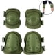 thumbnail image 2 of Coderas y rodilleras para construcción de jardines, rodilleras tácticas, verde militar, 2 of 5