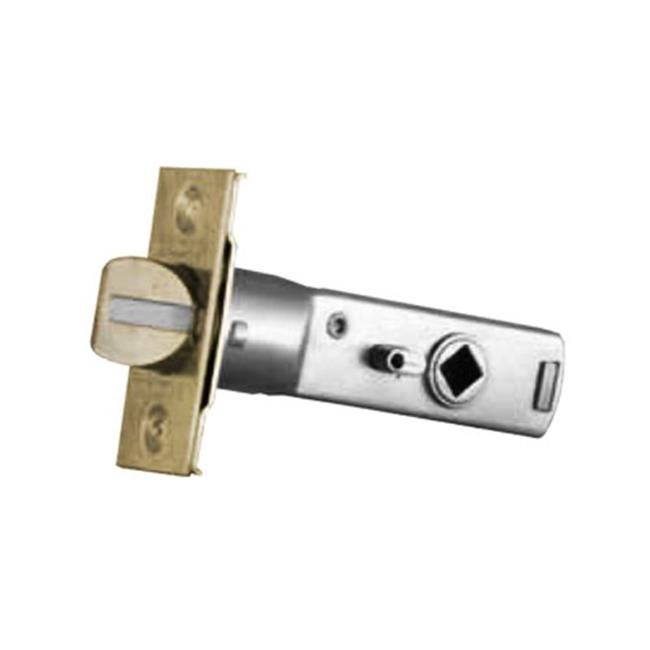 Baldwin 5513050P Privacy Door Lever Latch for Backset, Satin Brass