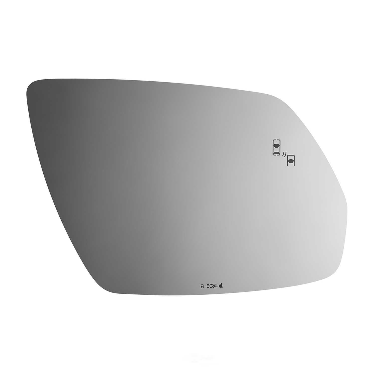 Burco Side View Mirror Replacement Glass - Clear Glass - 4606B