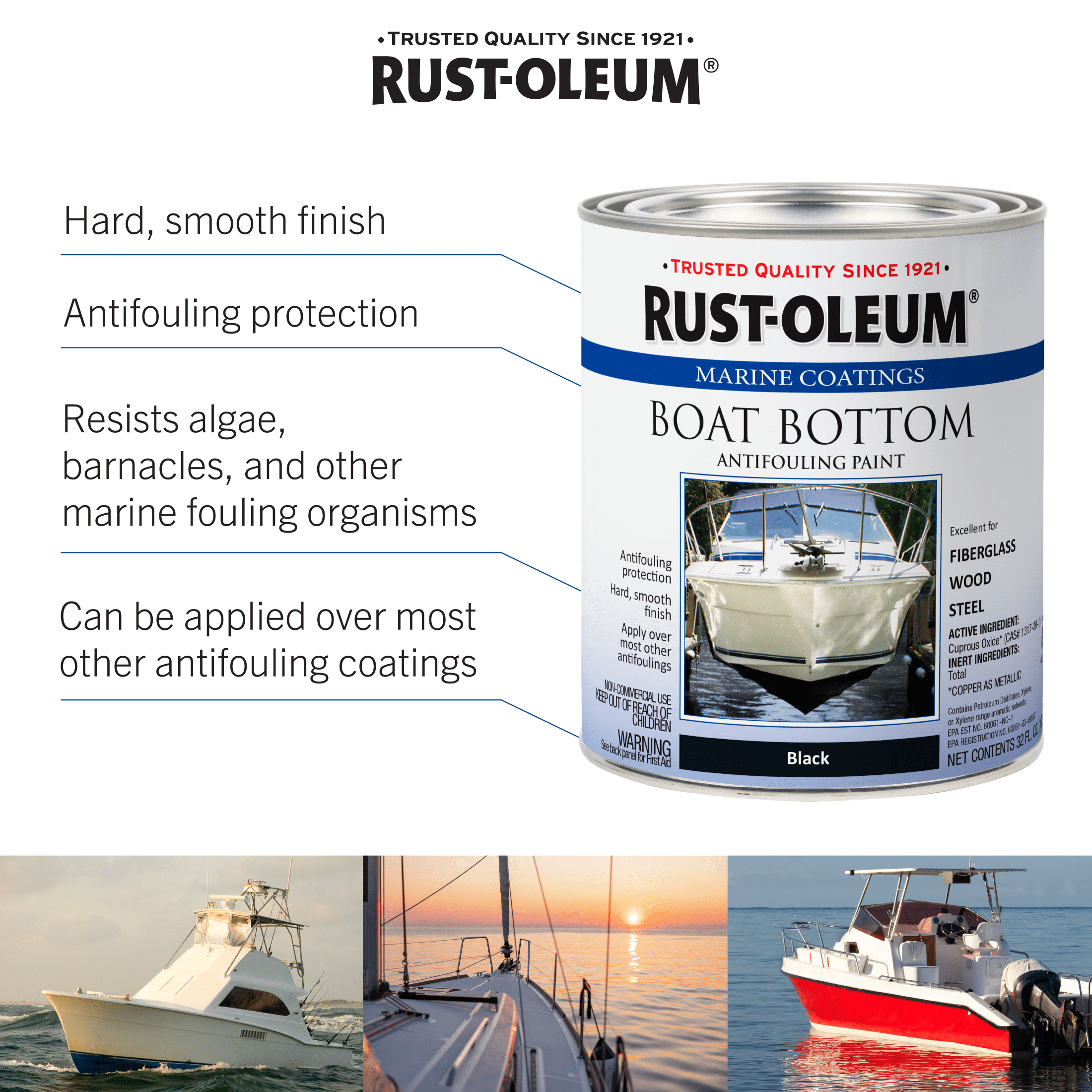 Rust-Oleum Marine Coatings Boat Bottom Antifouling Kuwait Ubuy