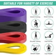 thumbnail image 6 of Emapoy Resistance Bands, Set of 4 for Body Stretching, Working Out, Shape Body, Men Women, 6 of 7