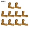 thumbnail image 4 of 10pcs 1/2” Coupling Drip Irrigation Fittings Barbed Drip Line Coupler Connectors, 4 of 10