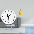 thumbnail image 2 of Reloj de pared con bailarina, reloj de pared, reloj colgante de baile, decoración artística, figura de , escultura de fruta, decoración del h, 2 of 8